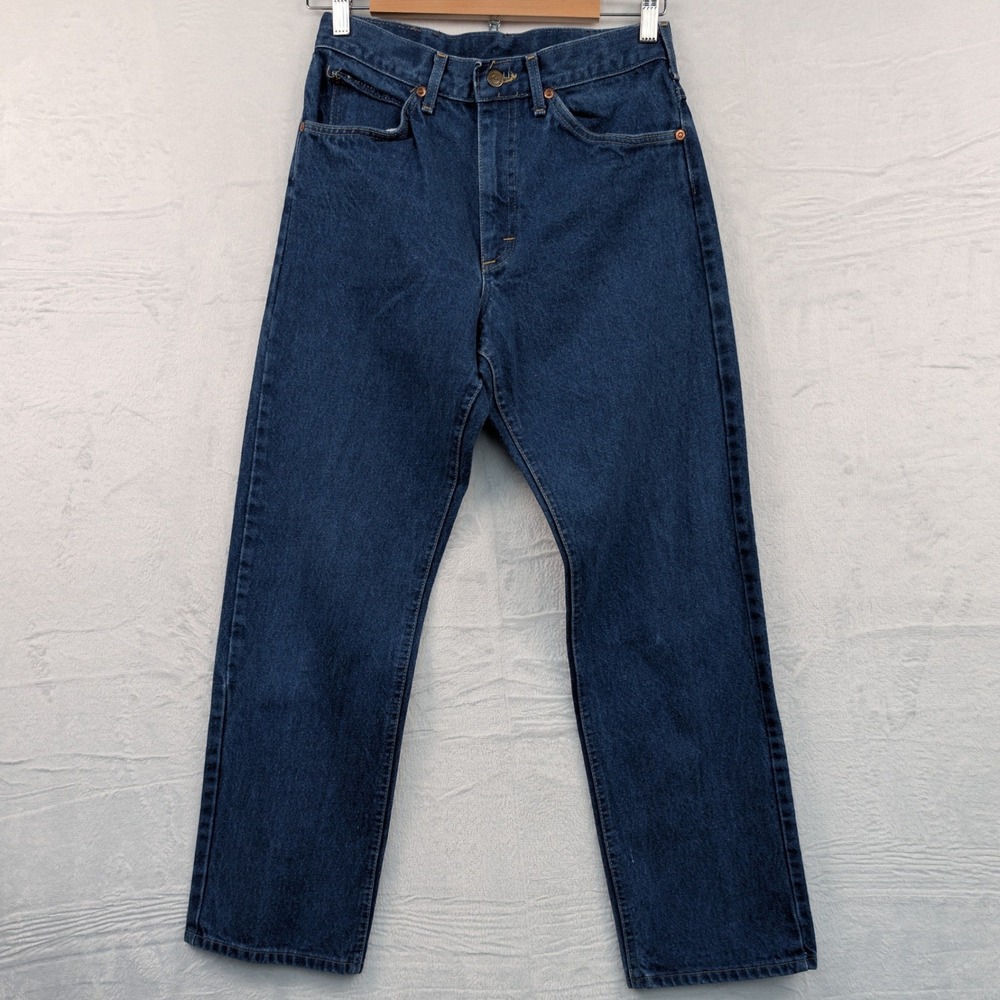Vintage Lee Riders Jeans Mens 30x27 Talon Zip 200-0147 Straight Leg USA Made 70s
